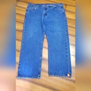 NFL Blue Straight-Leg Jeans Classic Denim Mens 38 X 30 NFL Chicago Bears